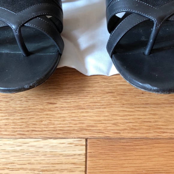 Balenciaga leather and Suede gladiator sandal - Picture 5 of 8